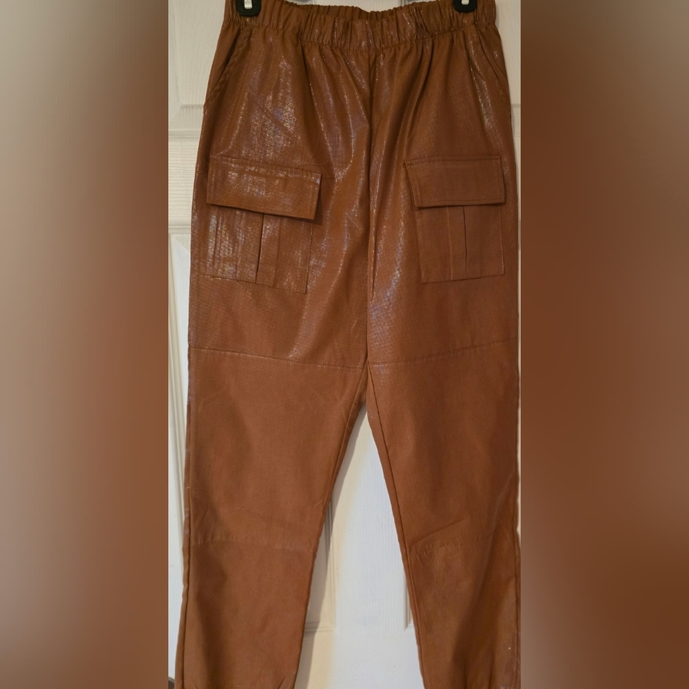 Junior Brown Cargo Pants